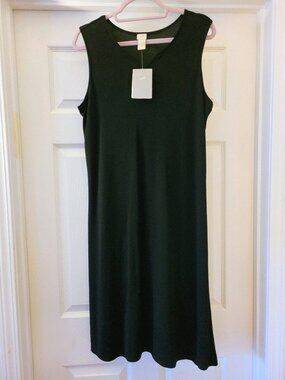 NWT J. Jill Sleeveless Little Black Dress, Size L